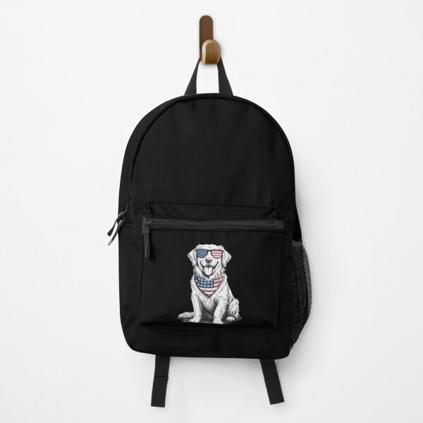 Item preview, Golden Retriever Dog Patriotic 4th of July American USA Flag designed and sold by SIGORDESIGN.