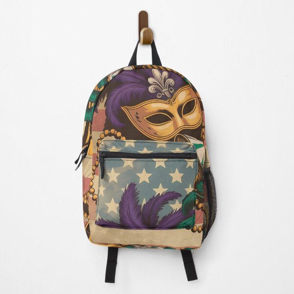 Item preview, Vintage Mardi Gras Carnival Poster American Flag designed and sold by LiviuGligoros.