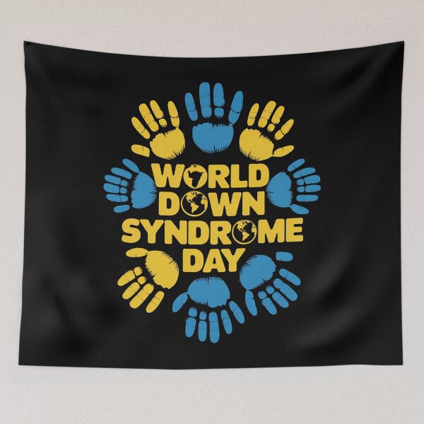 Item preview, Hand Print World Down Syndrome Day designed and sold by AsteriskDatBArt.