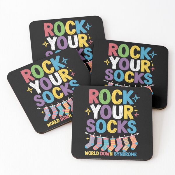 Item preview, Rock Your Socks World Down Syndrome Day designed and sold by AsteriskDatBArt.