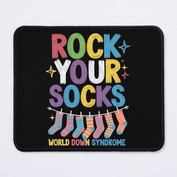 Item preview, Rock Your Socks World Down Syndrome Day designed and sold by AsteriskDatBArt.