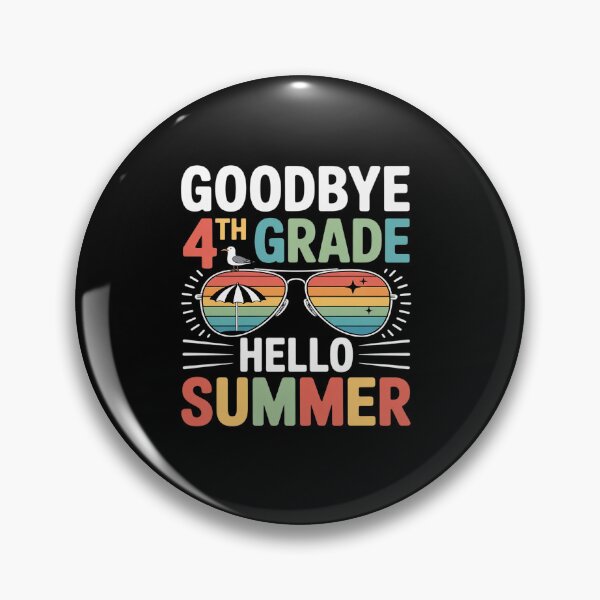 Item preview, Goodbye 4th Grade Hello Summer Fourth Grade Last Day School  designed and sold by SIGORDESIGN.