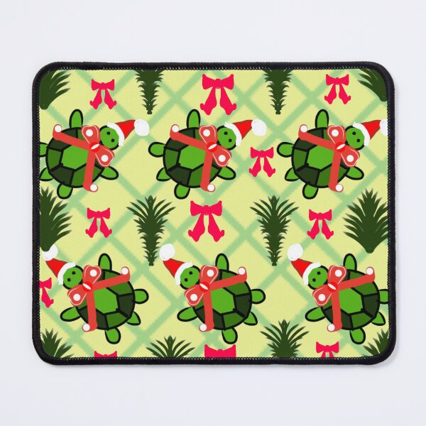 Item preview, Adorable Santa Turtle Gift with Red Bow Christmas Pattern designed and sold by HopeAndHustle.