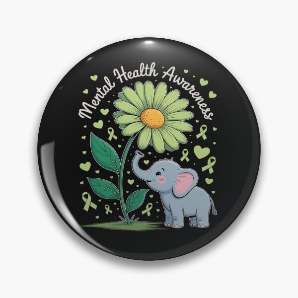 Item preview, Mental Health Awareness Month Green Ribbon sunflower designed and sold by Eskomeranola.
