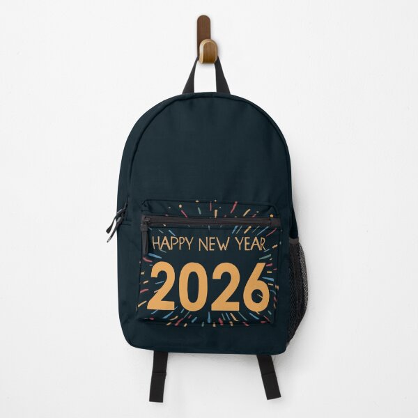 Item preview, Happy New Year 2026 Fireworks Typography Design designed and sold by DavidTeeStudio.