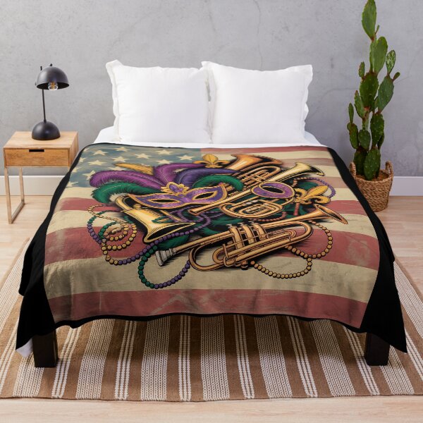 Item preview, Retro Mardi Gras Festival Art USA designed and sold by LiviuGligoros.