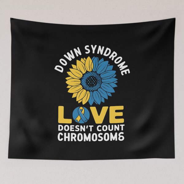Item preview, Love Doesnt Count Chromosomes T21 World Down Syndrome Day designed and sold by AsteriskDatBArt.