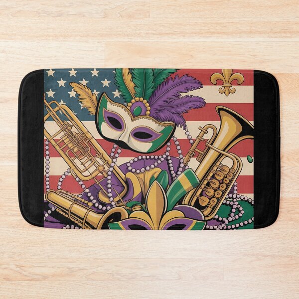 Item preview, Mardi Gras Carnival Vintage Wall Art designed and sold by LiviuGligoros.