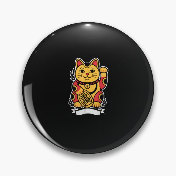 Item preview, Maneki-Neko Lucky Cat Cool Japanese Good Luck Charm Japan  designed and sold by SWEET-TINAPAY.