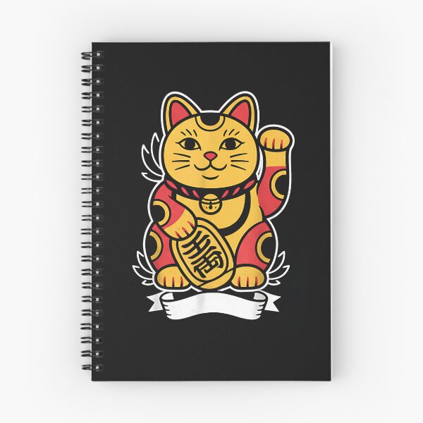 Item preview, Maneki-Neko Lucky Cat Cool Japanese Good Luck Charm Japan  designed and sold by SWEET-TINAPAY.