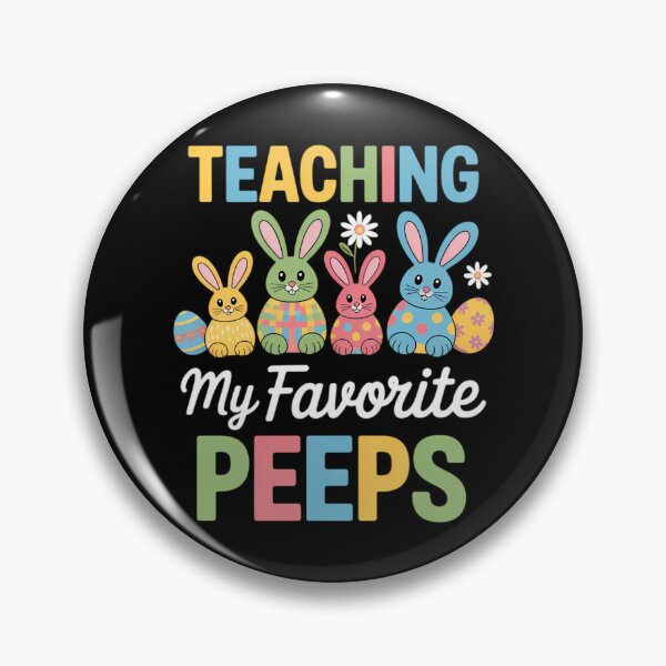 Item preview, Teaching My Favorite Peeps Easter Day Funny Teacher designed and sold by AsteriskDatBArt.