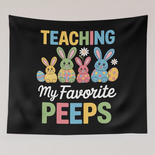 Item preview, Teaching My Favorite Peeps Easter Day Funny Teacher designed and sold by AsteriskDatBArt.