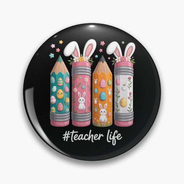 Item preview, Teacher Easter Bunny Teaching Easter Day designed and sold by AsteriskDatBArt.