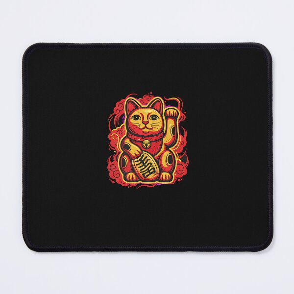 Item preview, Maneki-Neko Lucky Cat Cool Japanese Good Luck Charm Japan  designed and sold by SWEET-TINAPAY.