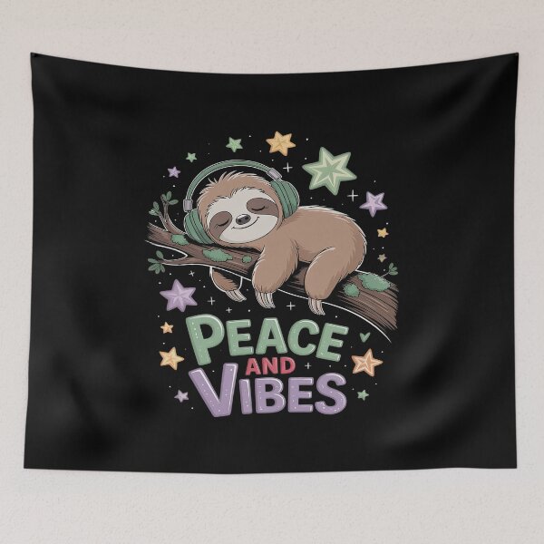 Item preview, Peace and Vibes designed and sold by Libbysharts.