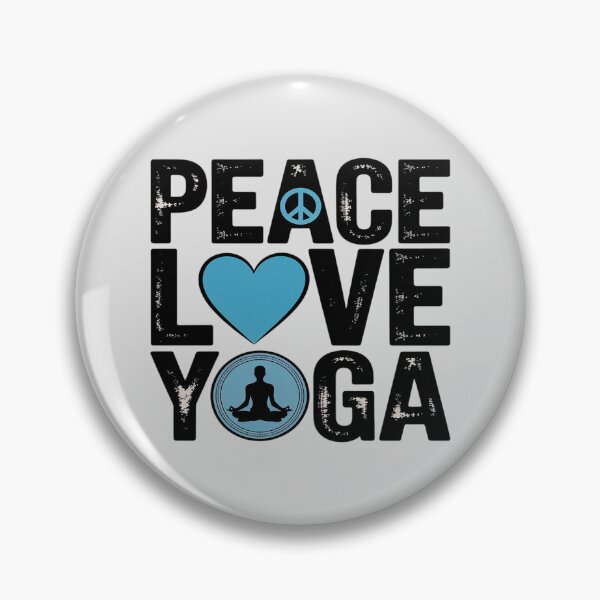 Item preview, Peace Love and Yoga Flow Through Heart & Pose - Yoga designed and sold by Libbysharts.