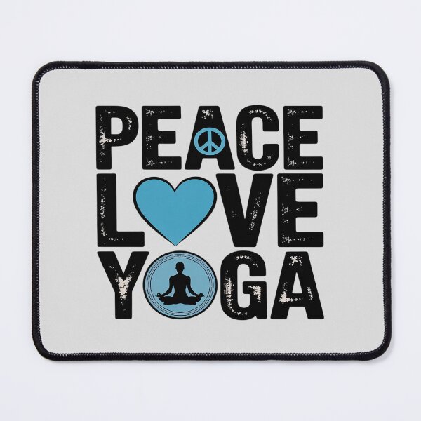 Item preview, Peace Love and Yoga Flow Through Heart & Pose - Yoga designed and sold by Libbysharts.
