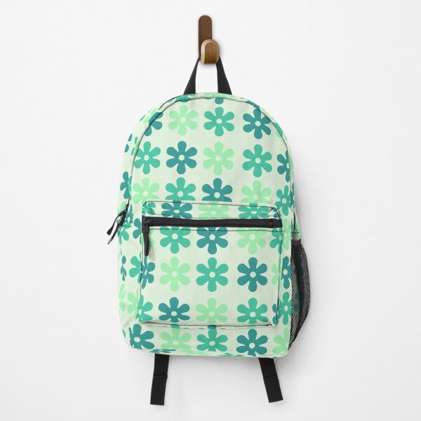 Item preview, Green Flower Feels | Funky 70s Vibes | Green Lovers designed and sold by ScholarSketchbook.
