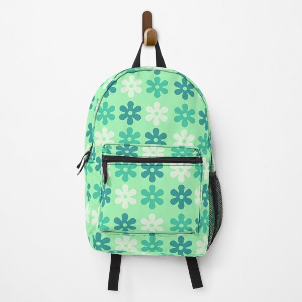 Item preview, Green Flower Feels | Funky 70s Vibes | Green Lovers designed and sold by ScholarSketchbook.