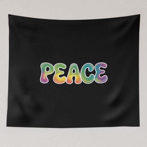 Item preview, Peace Word Art Liquid designed and sold by Libbysharts.