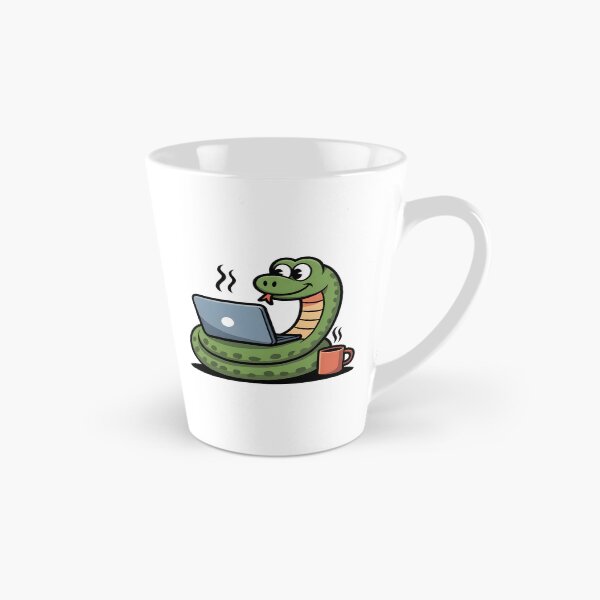 Artikelvorschau, T-Shirt mit lustigem Cartoon-Motiv für Remote-Python-Entwickler – Programmierer im Remote-Python-Design entworfen und verkauft von Viktorio Art Shop.