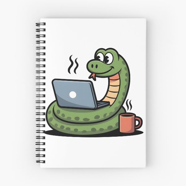 Item preview, Remote Python Developer Funny Cartoon Programmer Shirt designed and sold by Viktorio Art Shop.