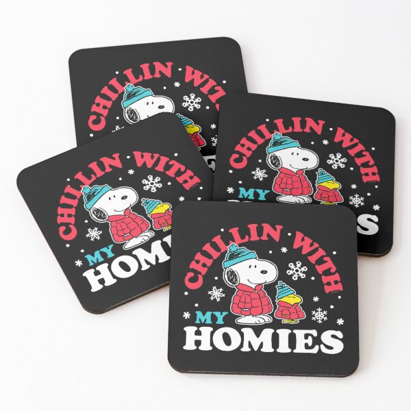 Item preview, Peanuts Snoopy Chillin With My Homies  designed and sold by felswfmcluensi.