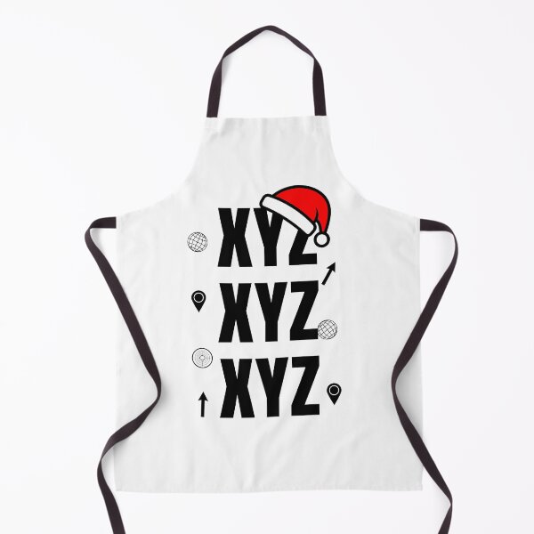 Item preview, XYZ Christmas Geospatial Typography designed and sold by SpatialPost.