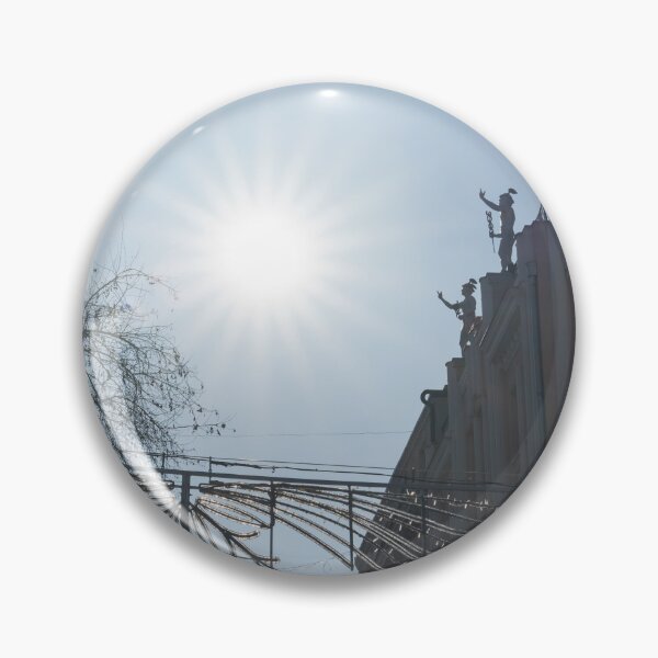 Item preview, Brilliant Sunlight Over Art Deco Facades and Street Decorations designed and sold by Georgia Mizuleva.