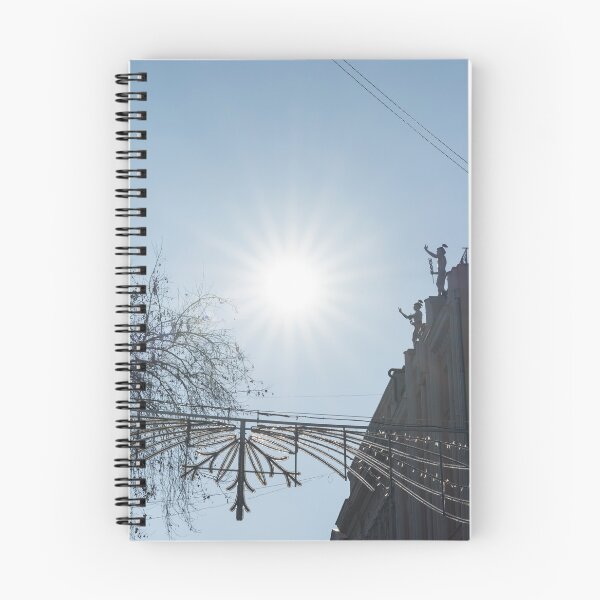 Item preview, Brilliant Sunlight Over Art Deco Facades and Street Decorations designed and sold by Georgia Mizuleva.