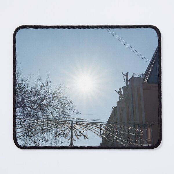 Item preview, Brilliant Sunlight Over Art Deco Facades and Street Decorations designed and sold by Georgia Mizuleva.