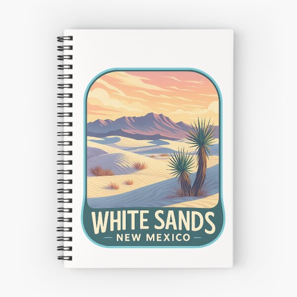 Item preview, White Sands New Mexico Sunset Over Gypsum Dunes and Desert Flora designed and sold by Places On Earth.