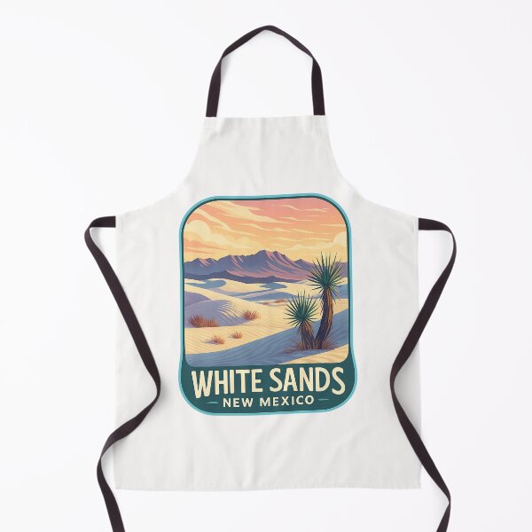 Item preview, White Sands New Mexico Sunset Over Gypsum Dunes and Desert Flora designed and sold by Places On Earth.