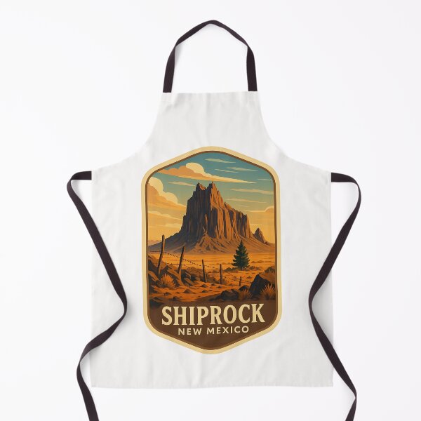 Item preview, Shiprock New Mexico Volcanic Rock Formation on Navajo Nation Land designed and sold by Places On Earth.