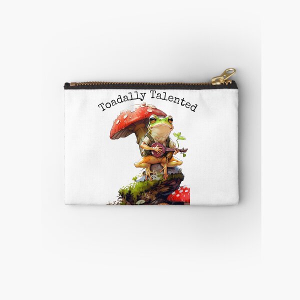Item preview, Toadally Talented - Frog Playing Lute designed and sold by HiruK.