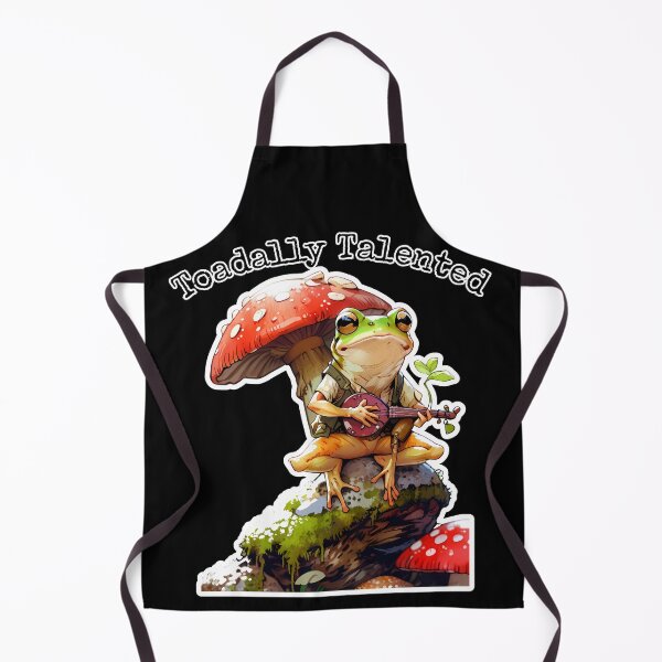 Item preview, Toadally Talented - Frog Playing Lute designed and sold by HiruK.