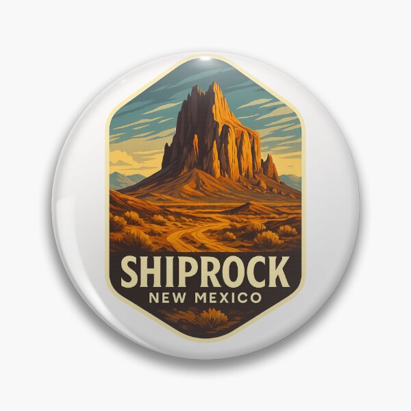 Item preview, Shiprock Pinnacle in Navajo Nation, New Mexico at Sunset designed and sold by Places On Earth.