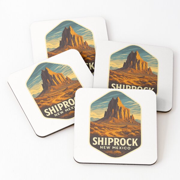 Item preview, Shiprock Pinnacle in Navajo Nation, New Mexico at Sunset designed and sold by Places On Earth.
