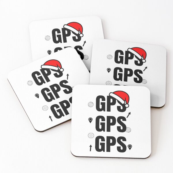 Item preview, GPS Christmas Geospatial Typography designed and sold by SpatialPost.