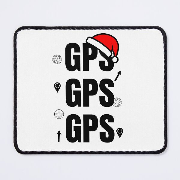 Item preview, GPS Christmas Geospatial Typography designed and sold by SpatialPost.