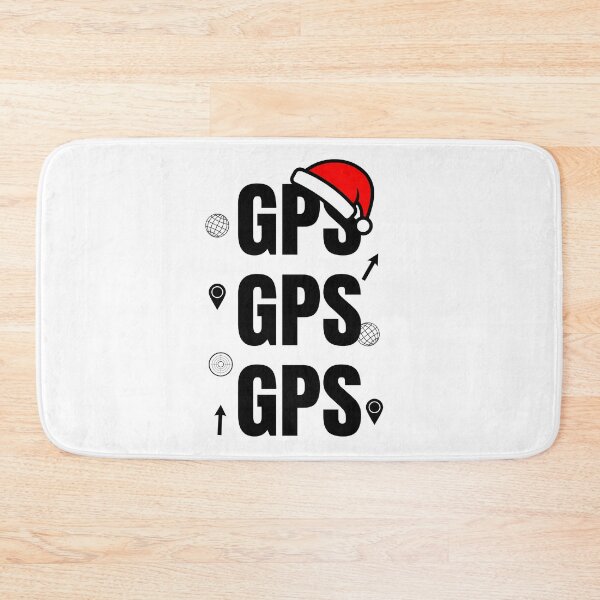Item preview, GPS Christmas Geospatial Typography designed and sold by SpatialPost.