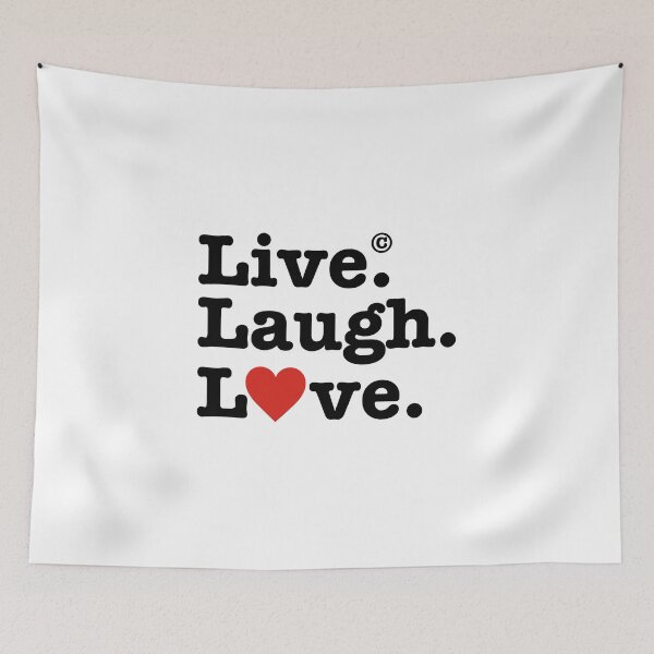 Item preview, Live Laugh Love T-Shirt - I Heart NY Style Parody Tee designed and sold by ArbitraryTees.