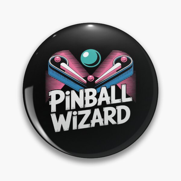 Item preview, Pinball Arcade Machine Pinball Lover Pinball Wizard designed and sold by Libbysharts.