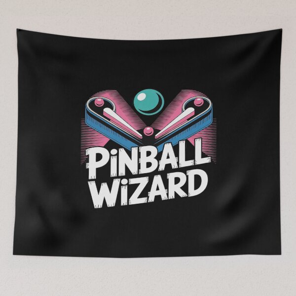 Item preview, Pinball Arcade Machine Pinball Lover Pinball Wizard designed and sold by Libbysharts.