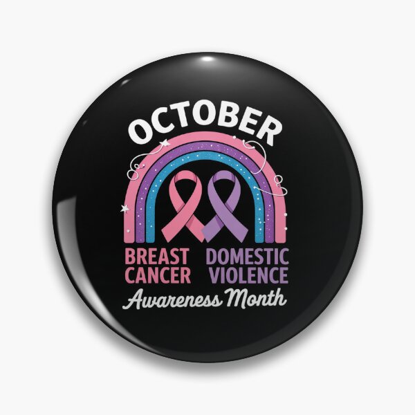 Item preview, Breast Cancer And Domestic Violence Awareness Month designed and sold by Moxizz.