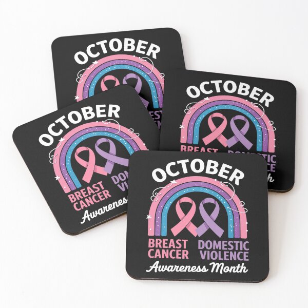 Item preview, Breast Cancer And Domestic Violence Awareness Month designed and sold by Moxizz.
