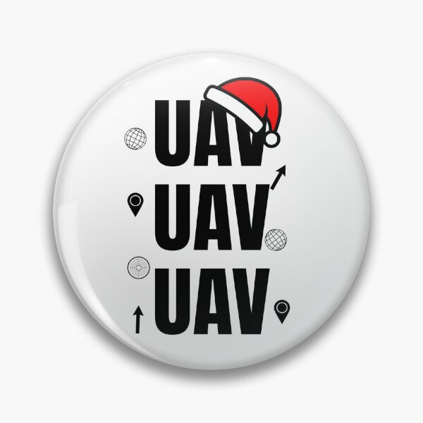 Item preview, UAV Christmas Geospatial Typography designed and sold by SpatialPost.