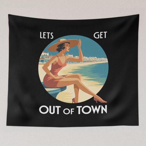 Item preview, Pinup Girl Coastal Beach Vacation Nautical designed and sold by Libbysharts.
