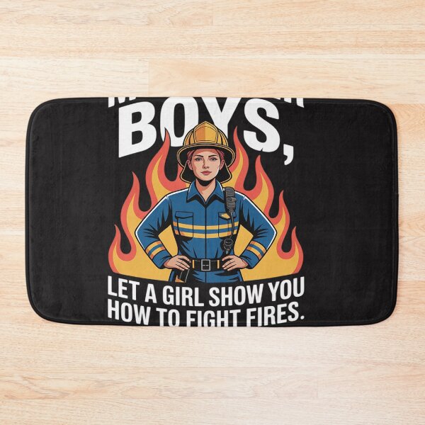 Item preview, Move Over Boys Firefighter Women Empowerment Strong designed and sold by Bstilablhot.
