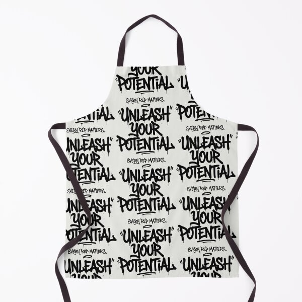 Item preview, Unleash Your Potential – Motivational Graffiti Quote in Urban Style designed and sold by SplashTastic.